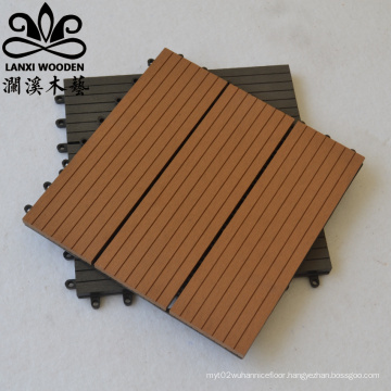 Free maintenance Teak  138*22.5MM Co-extrusion  solid composite decking  wood plastic composite decking wpc decking for outdoor